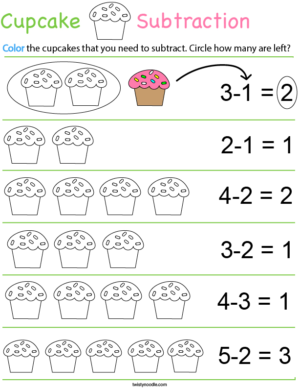 preschool-math-cupcake-subtraction-math-worksheet-twisty-noodle